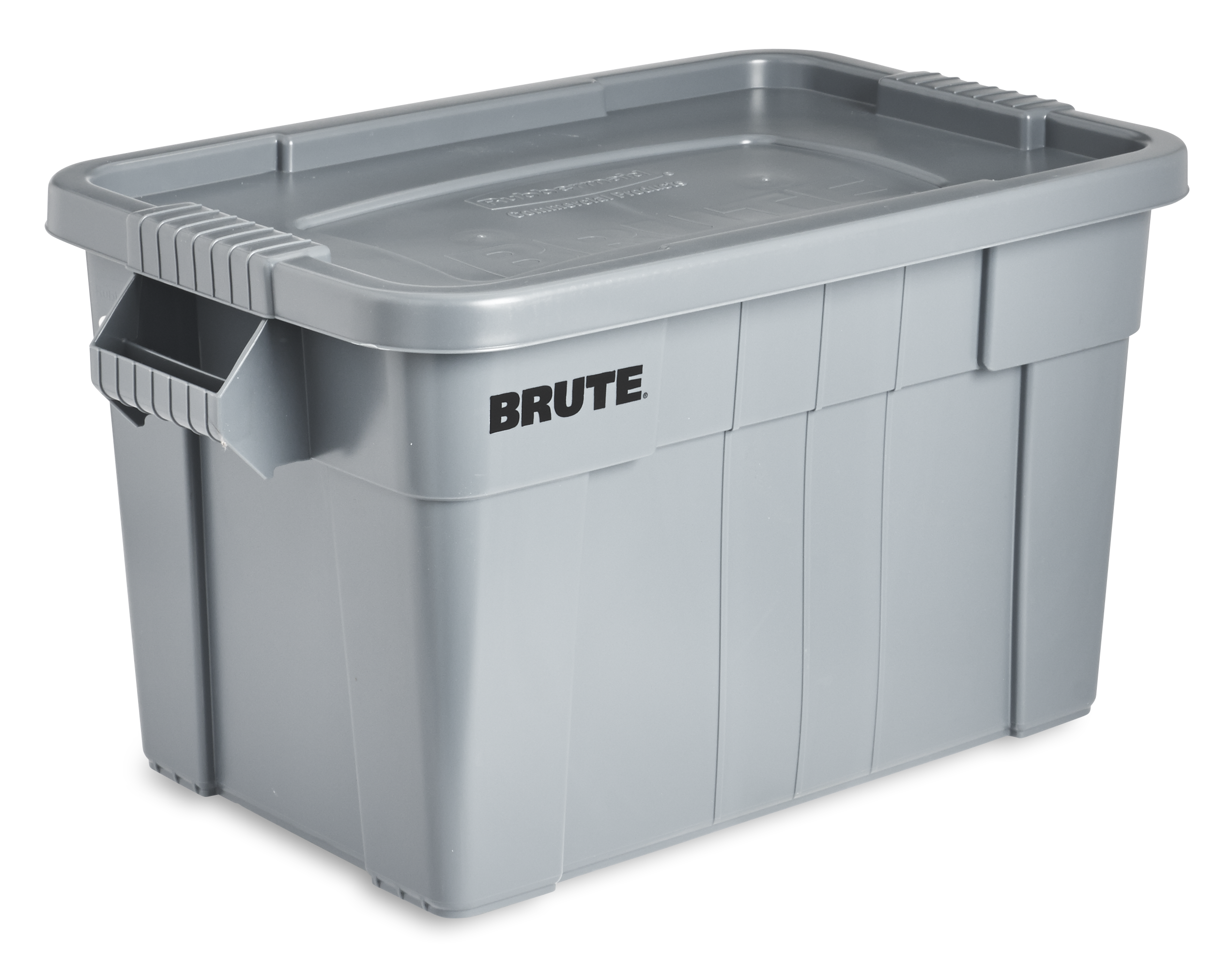 Rubbermaid BRUTE Tote with Lid - 75.5 Ltr - White