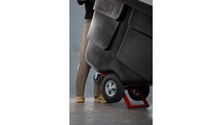 Durable rotational moulded trucks handle heavy loads up to 1,114kgs. with ease