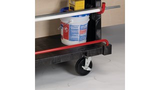 The Rubbermaid Commercial Convertible A-Frame 24"X44" with 8"POLYOLEFIN casters, 2000 lb. capacity. Ideal for moving large, heavy, oversized loads in a variety of environments from retail to construction.