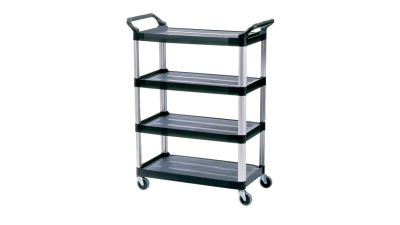 The Rubbermaid Commercial Xtra Utility Cart is a versatile, durable cart able to perform a wide variety of tasks.