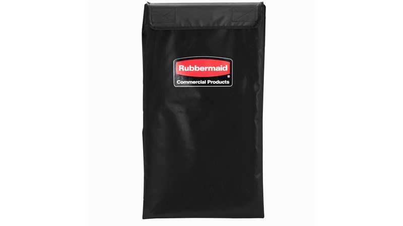 The Rubbermaid Commercial 1881782 4 Bushel Executive Series X-Cart bag, Black.