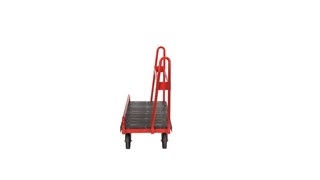 The Rubbermaid Commercial A-Frame Panel Truck 61cmX48" with 20cm Polyolefin castors, 907kg. capacity