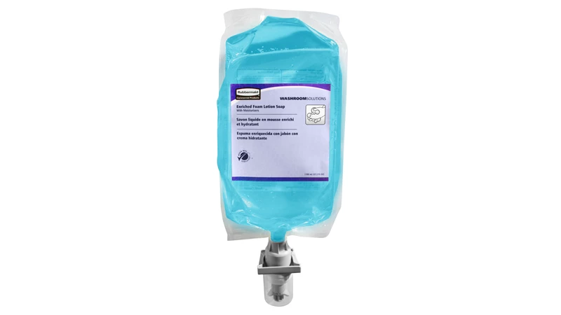 The Enriched Foam Moisturising Hand Soap refill is for use in the AutoFoam and AutoFoam with LumeCel™ Technology Dispensers. The Green Seal® Certified hand soap dispenses in a  Light, airy consistency that lathers quickly for an easy hand wash.