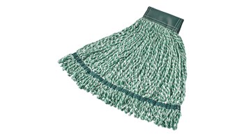 Web Foot® Microfibre String Mop is great for smooth to rough floors and large spill pickups. Designed with looped ends and blend yarn.
