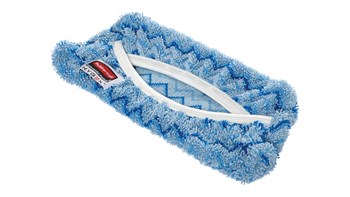 HYGEN™ Microfibre Flexi-Frame Wet Pad Cover provides optimal wet mopping performance to help keep floors, walls, and ceilings sparkling.