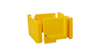 Locking Cabinet Door Kits for Traditional Janitorial Cleaning Carts
