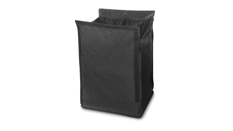 The Rubbermaid Commercial Executive Quick Cart Liner - Medium is a inner replacement liner for the Medium Quick Cart (1902466).