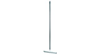 Lobby Pro® Wet/Dry Cleaning Wand FG9M0100 is a squeegee designed for use with our lobby dustpans to clean up wet and dry debris.