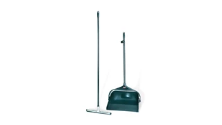 Lobby Pro® Wet/Dry Cleaning Wand FG9M0100 is a squeegee designed for use with our lobby dustpans to clean up wet and dry debris.