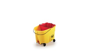 The Rubbermaid Commercial WaveBrake® Dirty Water Bucket keeps dirty water separate from clean water, helping to reduce the potential for cross-contamination. Executive Series™ WaveBrake® include the dirty water bucket as standard.
