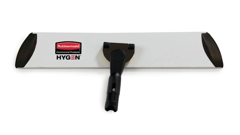 HYGEN™ Quick-Connect Frames features a flat profile that s Lides easily under furniture and equipment. Trapezoidal shape improves cleaning in corners and other hard to reach areas by reaching the highest spaces with ease.