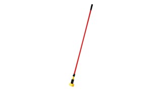 Gripper® Clamp Style Handles hold mop firmly between the jaws of the mop handle; should be used with 12.7cm (12.7 cm) headband mops only.