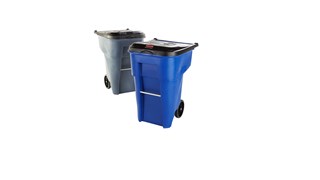 Easy mobility for material handling, general refuse, and bulk waste collection.