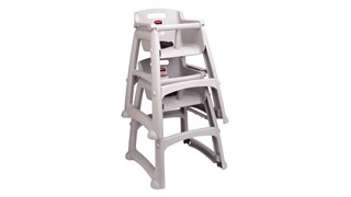 Sturdy Chair™ High Chairs make safety and cleanliness a priority for your youngest patrons. Microban® technology provides allover protection from bacteria growth that can cause odours and staining and complies with FDA standards.