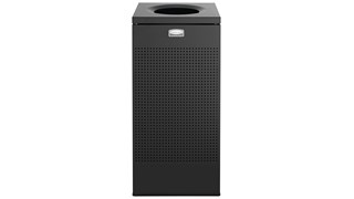 The sleek Silhouettes 61L FGSC14 Decorative Square Indoor Waste Container has a contemporary perforated pattern designed to seamlessly and beautifully blend with modern facilities and environments. High-quality materials and craftsmanship ensure containers can withstand the rigours of everyday use.