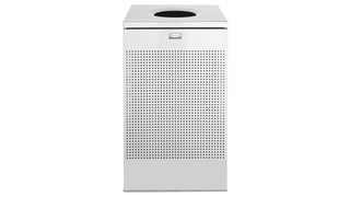 The sleek Silhouettes 76L FGSC18 Decorative Square Indoor Waste Container has a contemporary perforated pattern designed to seamlessly and beautifully blend with modern facilities and environments. High-quality materials and craftsmanship ensure containers can withstand the rigours of everyday use.